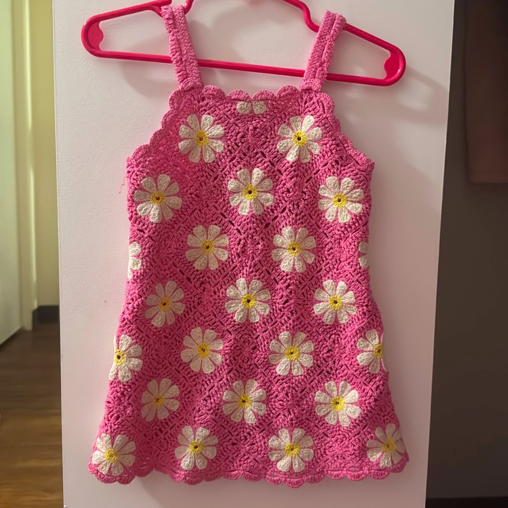 Floral Crochet Zara Dress